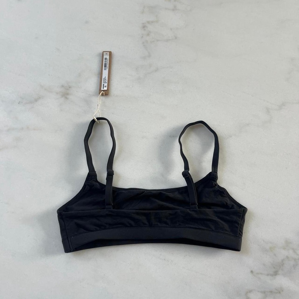 Skims Fits Everybody Scoop Bralette Onyx Black BR-SCN-2025 Small NWT - Picture 3 of 3